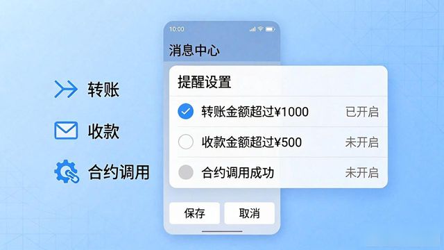 如何在imToken安卓版下载app中设置交易提醒？_app交易失败提醒_交易提醒软件