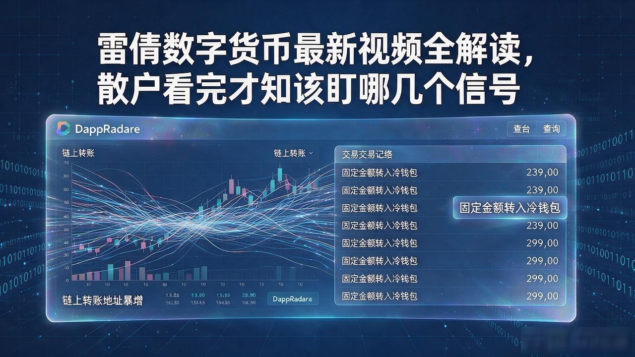 雷倩数字货币最新视频_雷倩稳定币兑换通道拥堵分析_关注雷倩数字货币分析