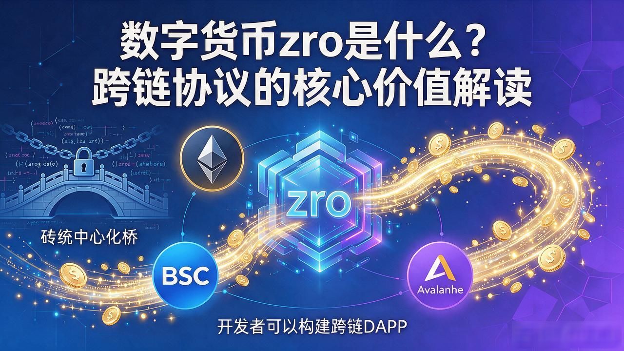 LayerZero协议推出的zro代币是什么 zro代币解决区块链跨链痛点的作用 LayerZero全节点架构如何降低跨链风险_数字货币zro