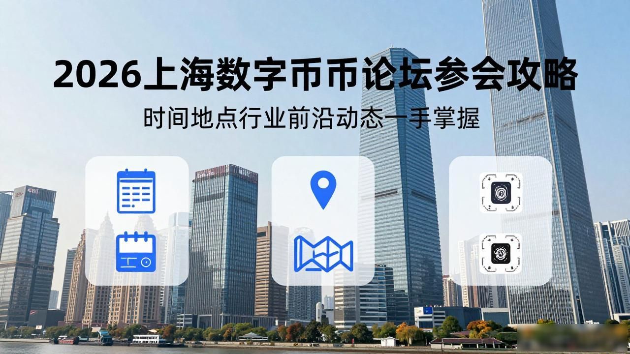 上海数字货币论坛2026 时间地点 参会攻略_数字人民币推广节奏探讨_上海数字货币论坛