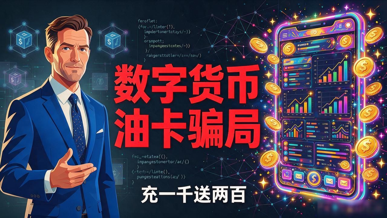 数字货币油卡骗局怎么识别，充一千送两百的账算清楚了就不忽悠了