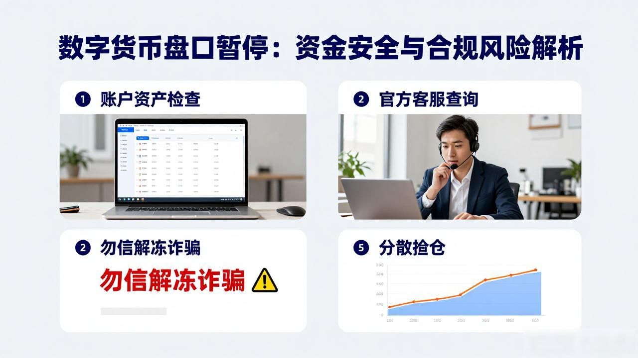 数字货币盘口暂停：资金安全与合规风险解析