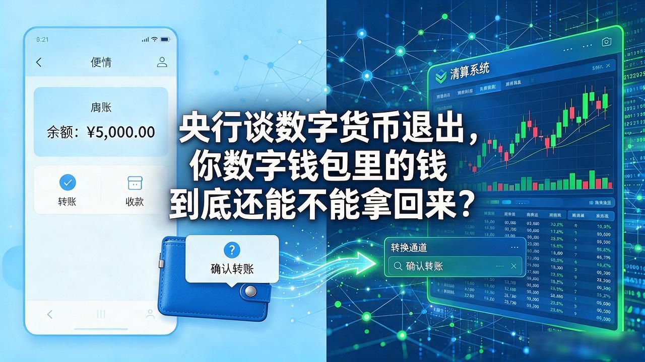 数字货币退出安排_央行数字货币到期兑换_央行谈数字货币退出