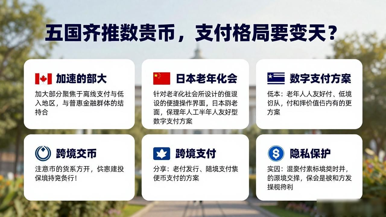五个国家推出数字货币_数字人民币战略布局_央行数字货币测试