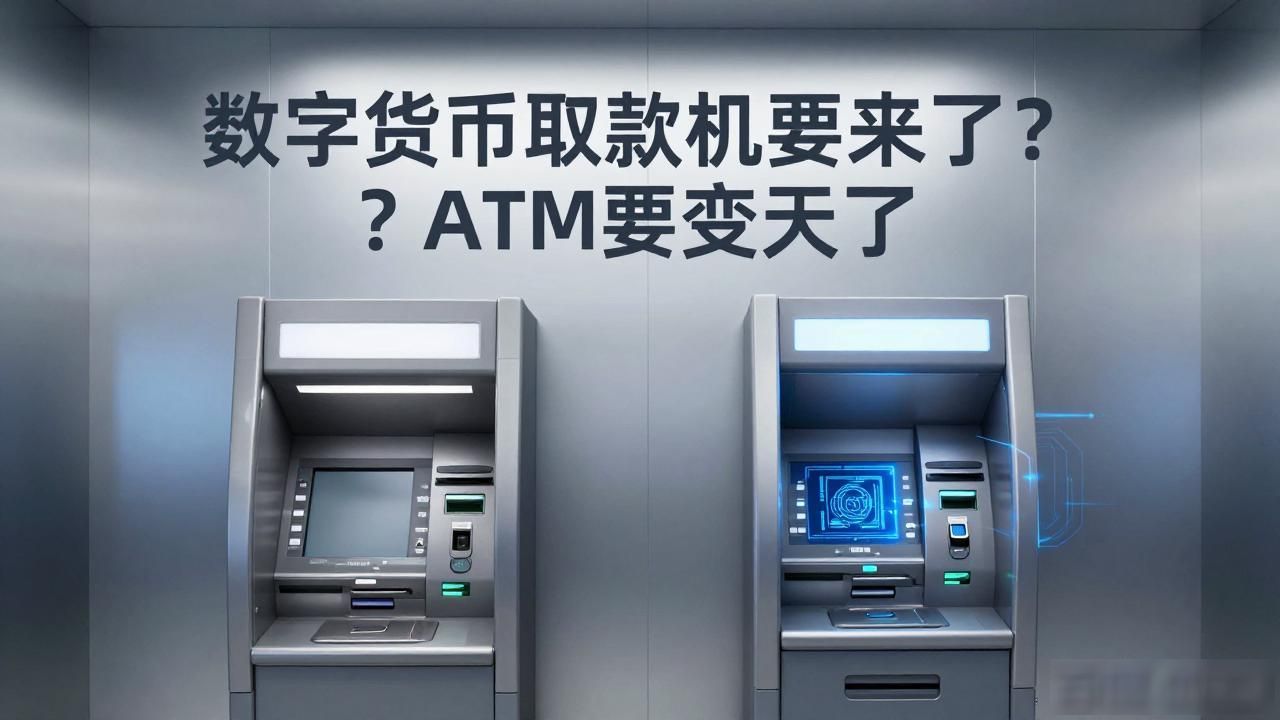 数字货币取款机要来了？ATM要变天了
