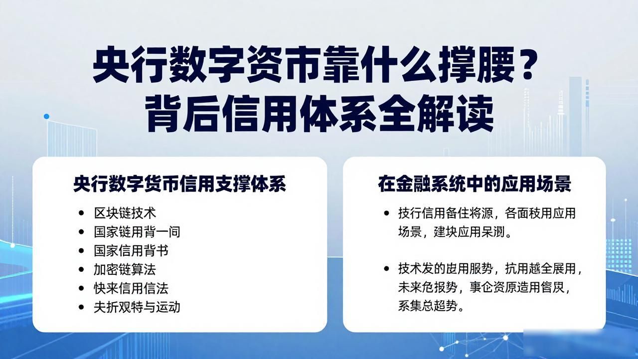 央行数字货币靠什么撑腰？背后信用体系全解读