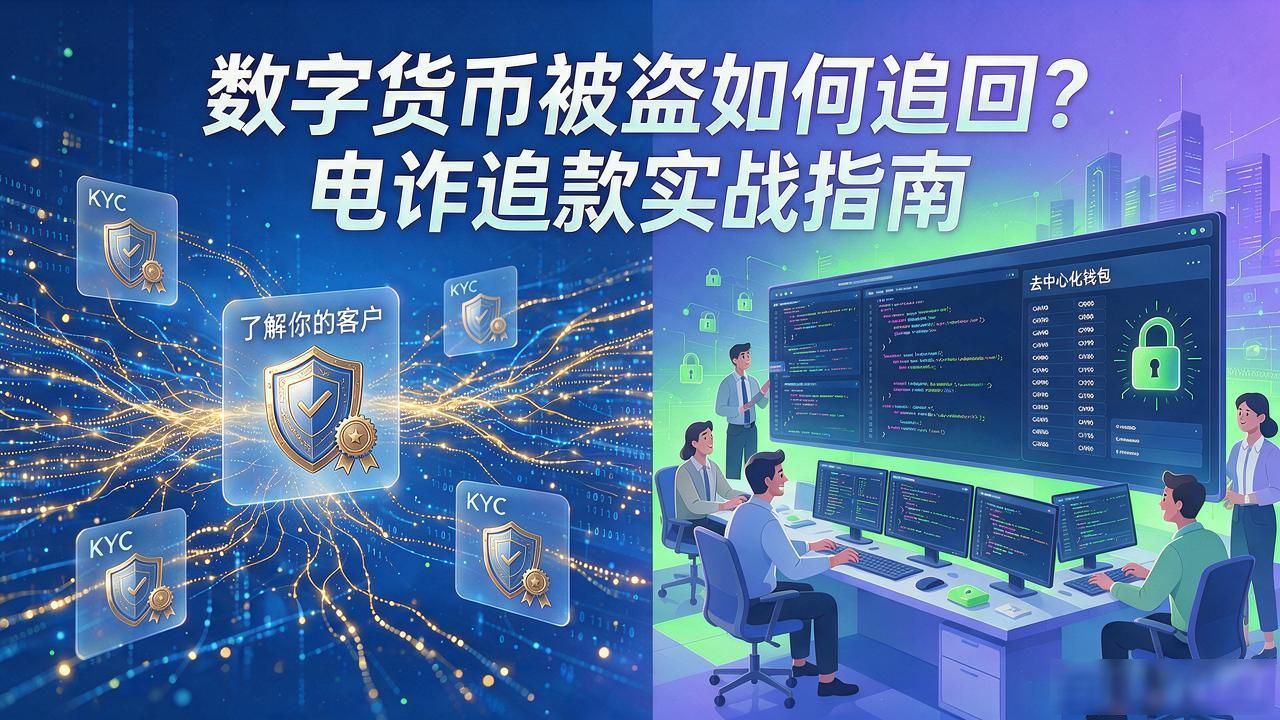 数字货币被盗如何追回？电诈追款实战指南