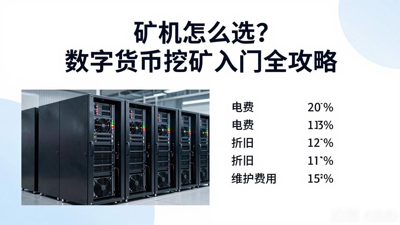 矿机怎么选？数字货币挖矿入门全攻略