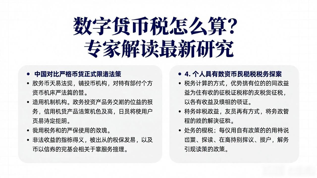 专家研究数字货币税_加密资产征税规则_数字货币税务政策