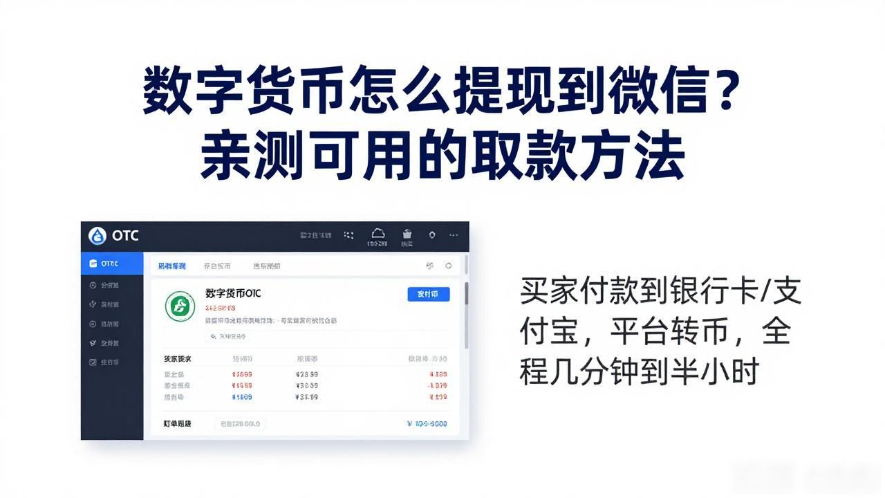 数字货币怎么提现到微信？亲测可用的取款方法