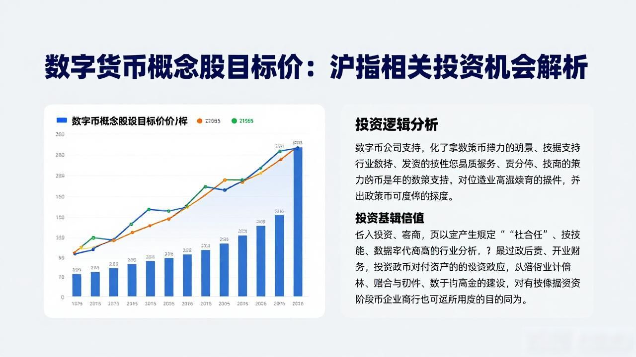数字货币概念股目标价：沪指相关投资机会解析