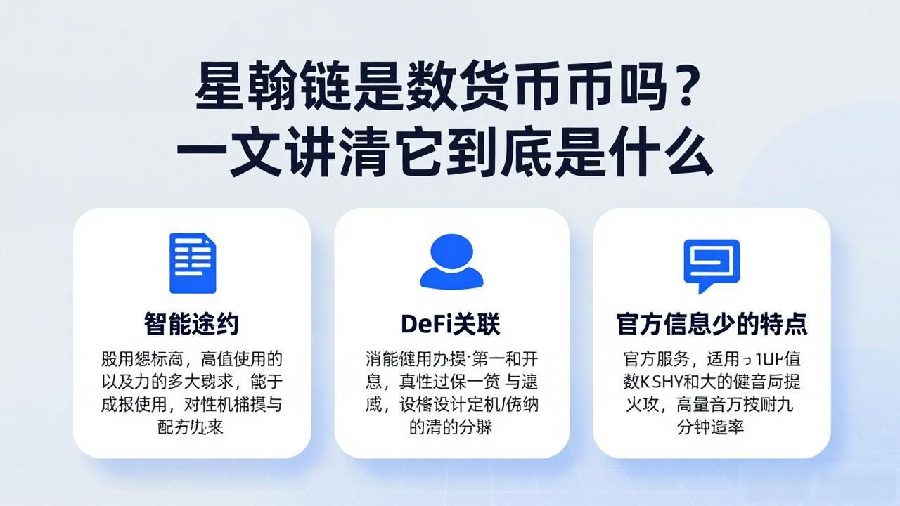 星翰链是数字货币吗？一文讲清它到底是什么