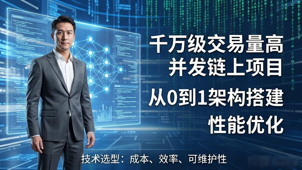 找懂行且能落地的区块链技术总监