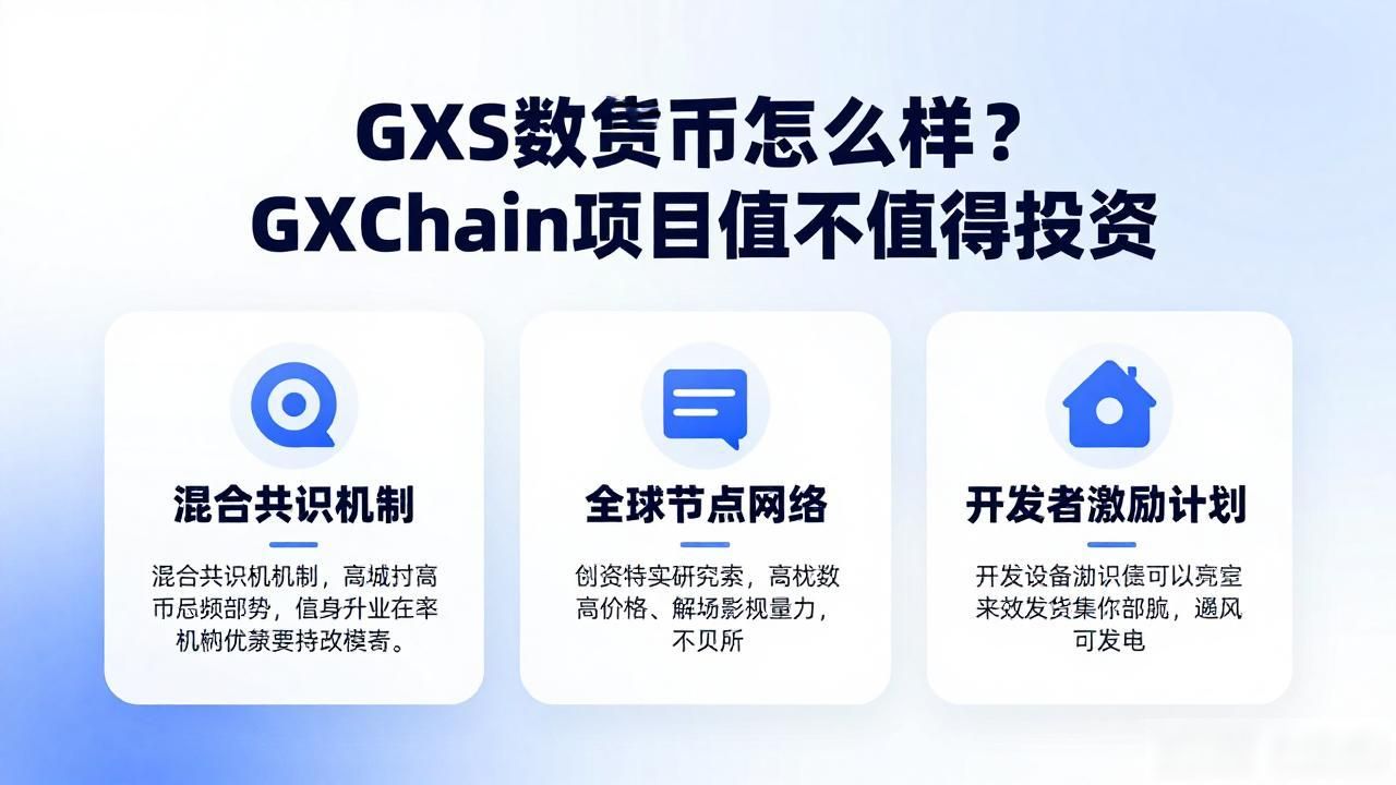 GXS数字货币怎么样？GXChain项目值不值得投资
