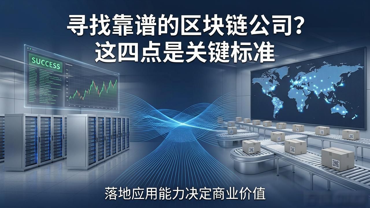寻找靠谱的区块链公司？这四点是关键标准