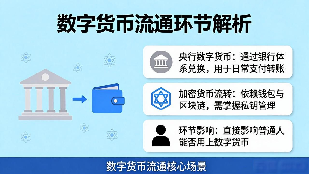 数字货币的四个环节，一文讲清楚