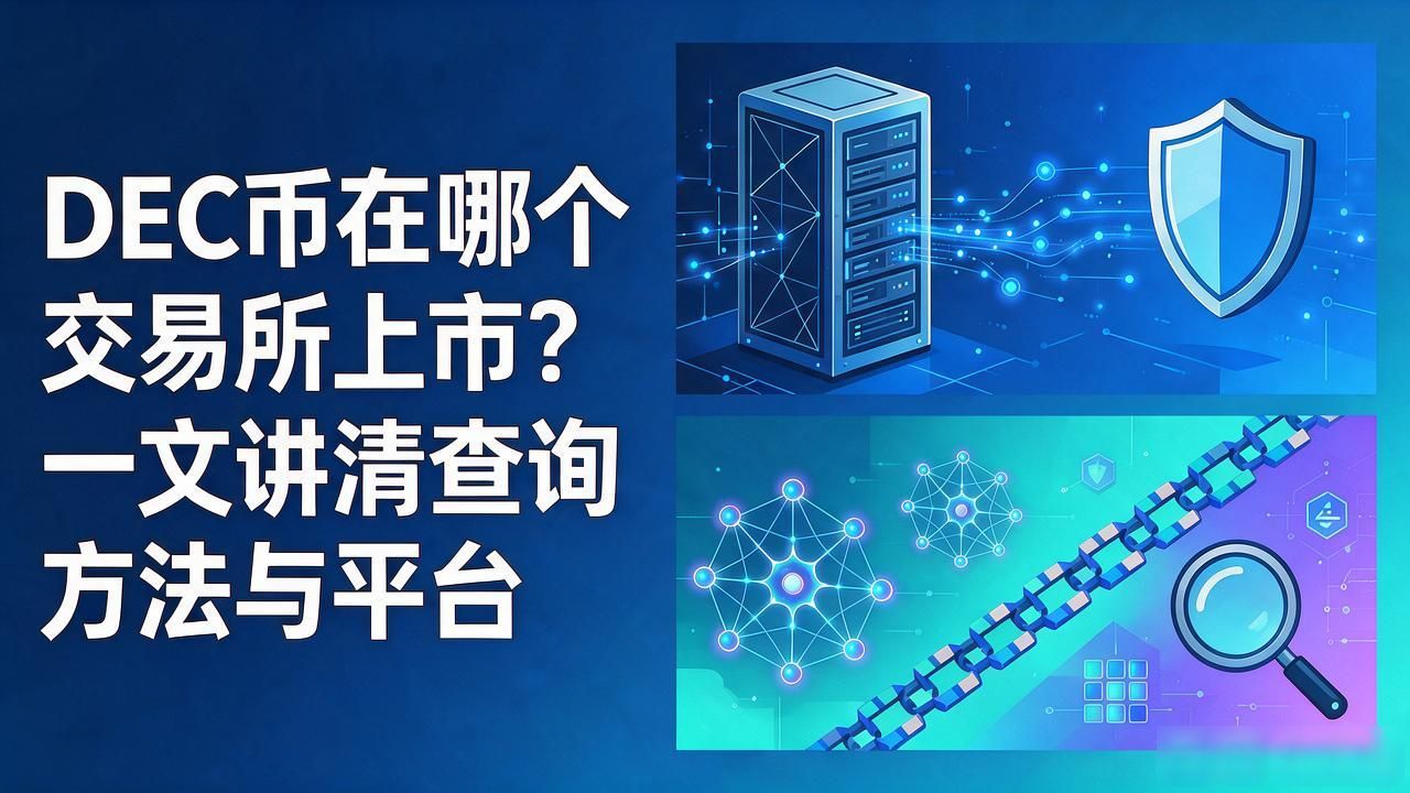 decp数字货币在什么交易所上市_如何查询DEC数字货币的交易场所_DEC币种上线交易所信息查询方法