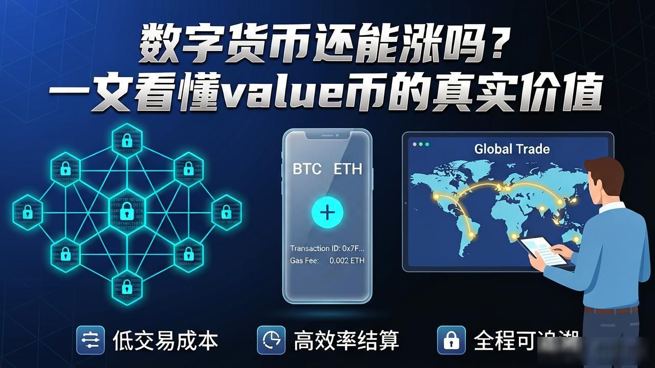 数字货币还能涨吗？一文看懂value币的真实价值
