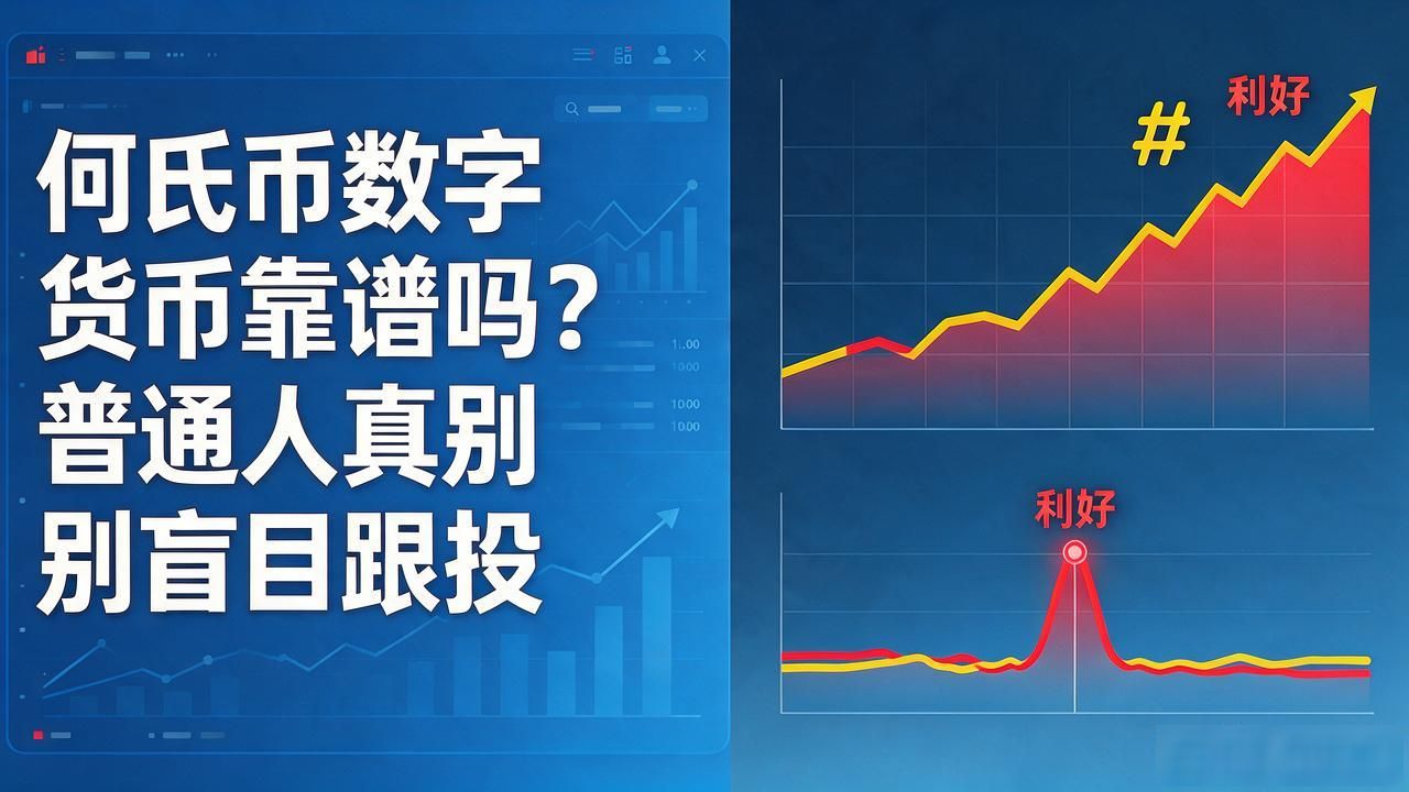 何氏币数字货币靠谱吗？普通人真别盲目跟投
