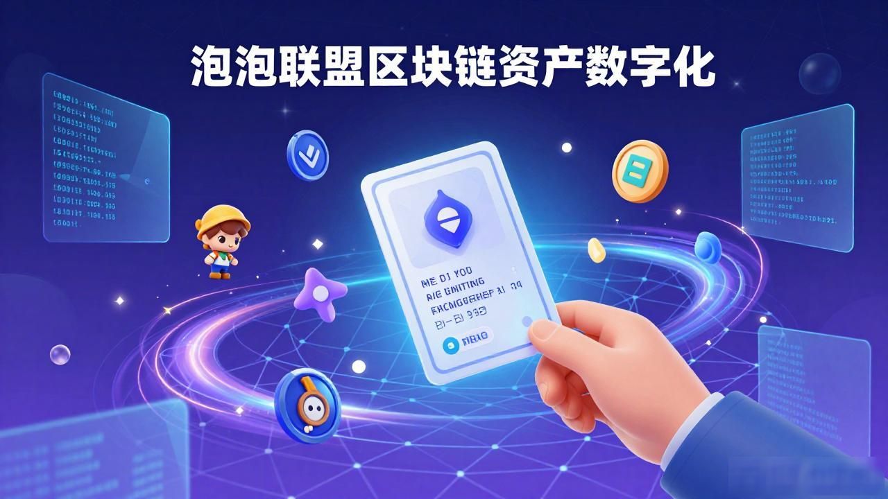 泡泡联盟区块链：普通人如何看懂资产数字化机遇