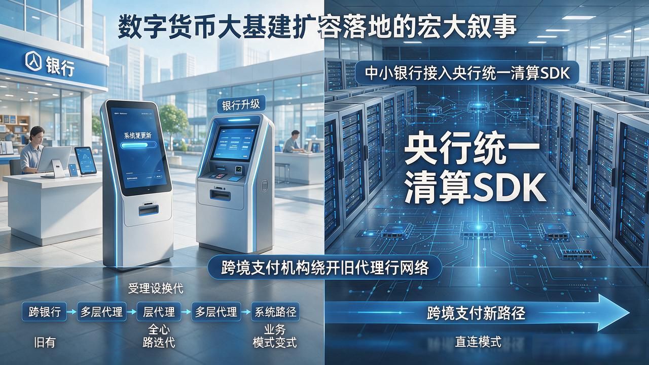数字货币大基建扩容落地，到底在扩什么？跟你的钱包有啥关系