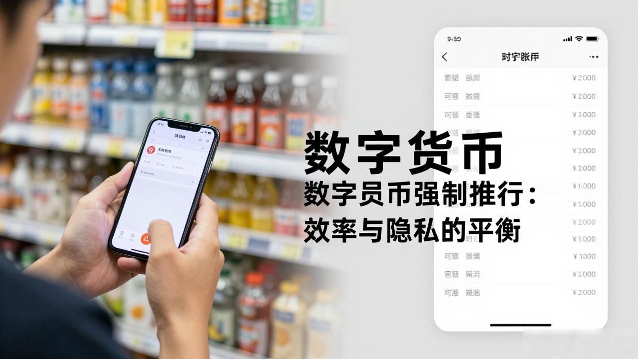 数字货币强制推行：央行数字货币如何改变我们的生活