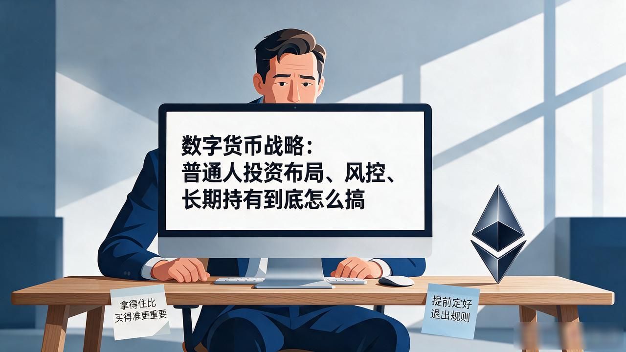 数字货币战略大全：普通人投资布局、风控、长期持有到底怎么搞