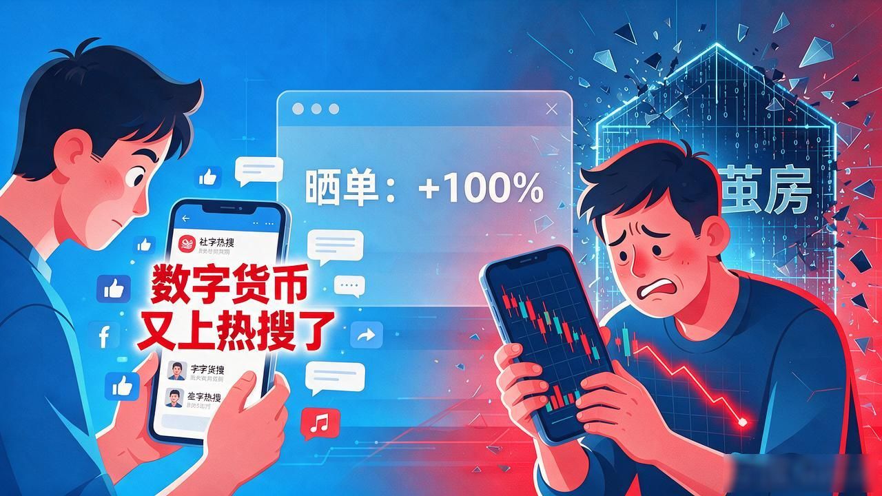 数字货币又上热搜了，普通人别慌，看完这三点再决定跟不跟