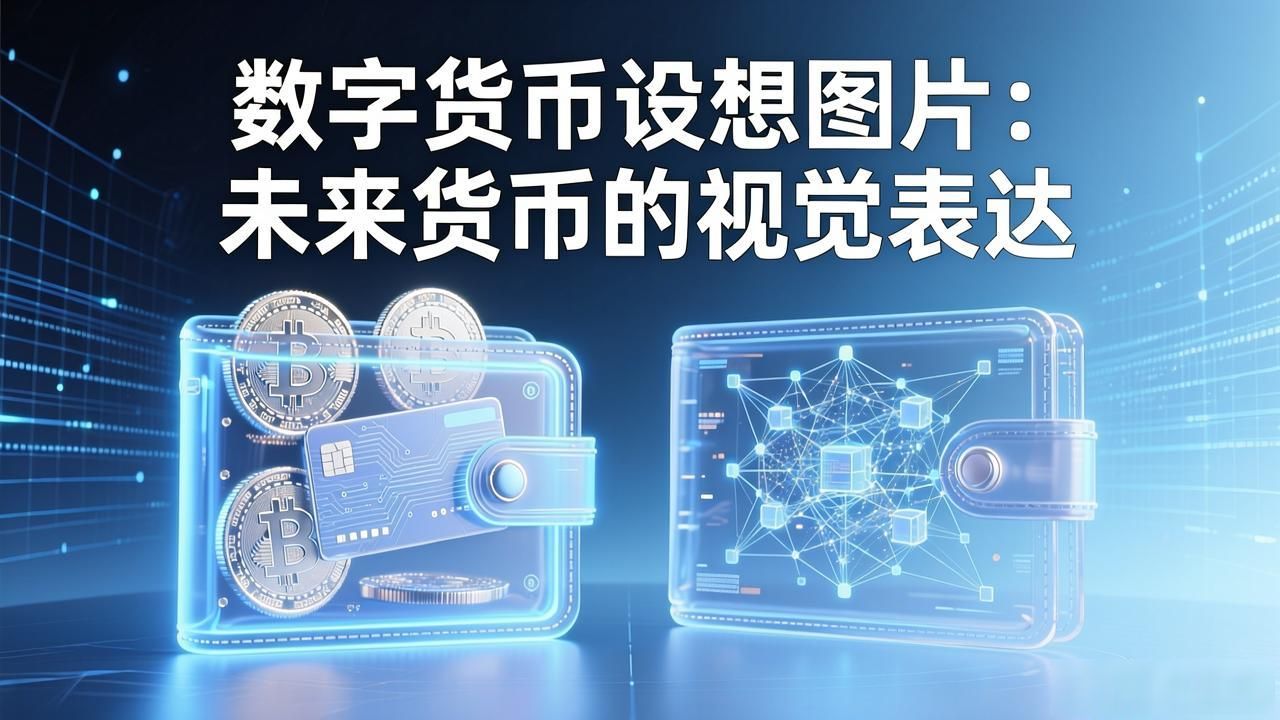 数字货币设想图片：未来货币的视觉表达