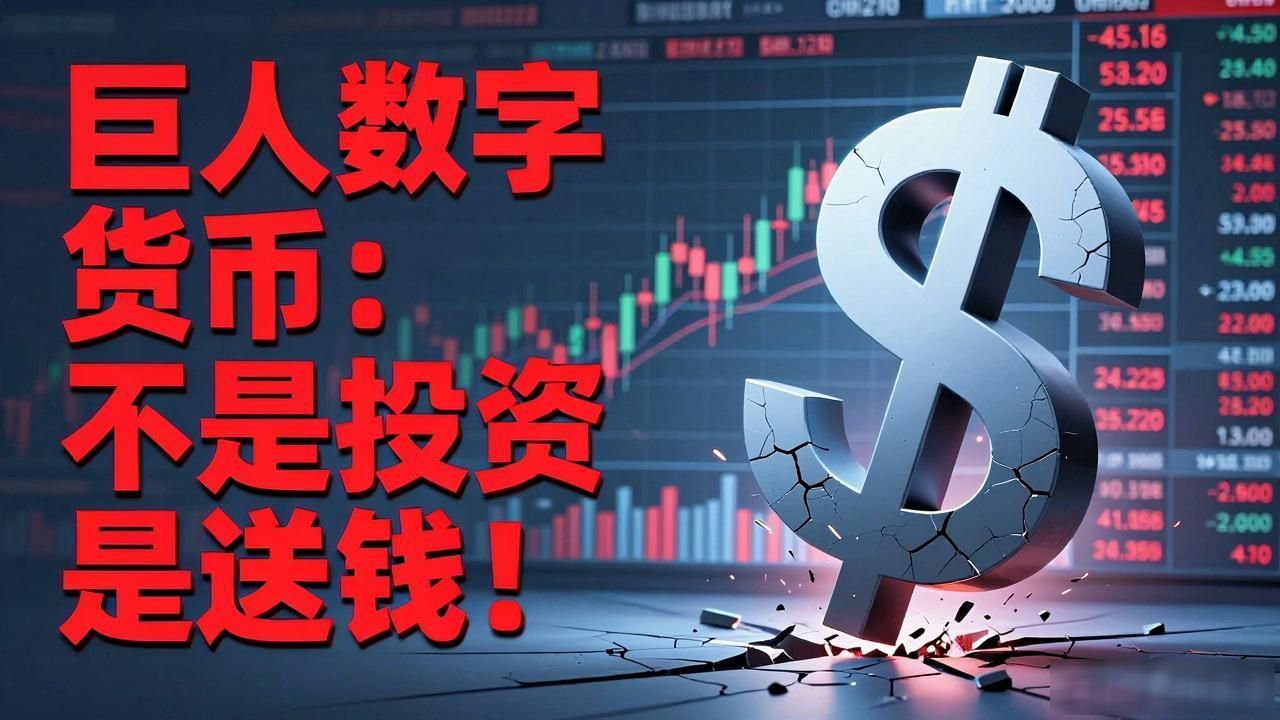 巨人数字货币：不是投资是送钱！
