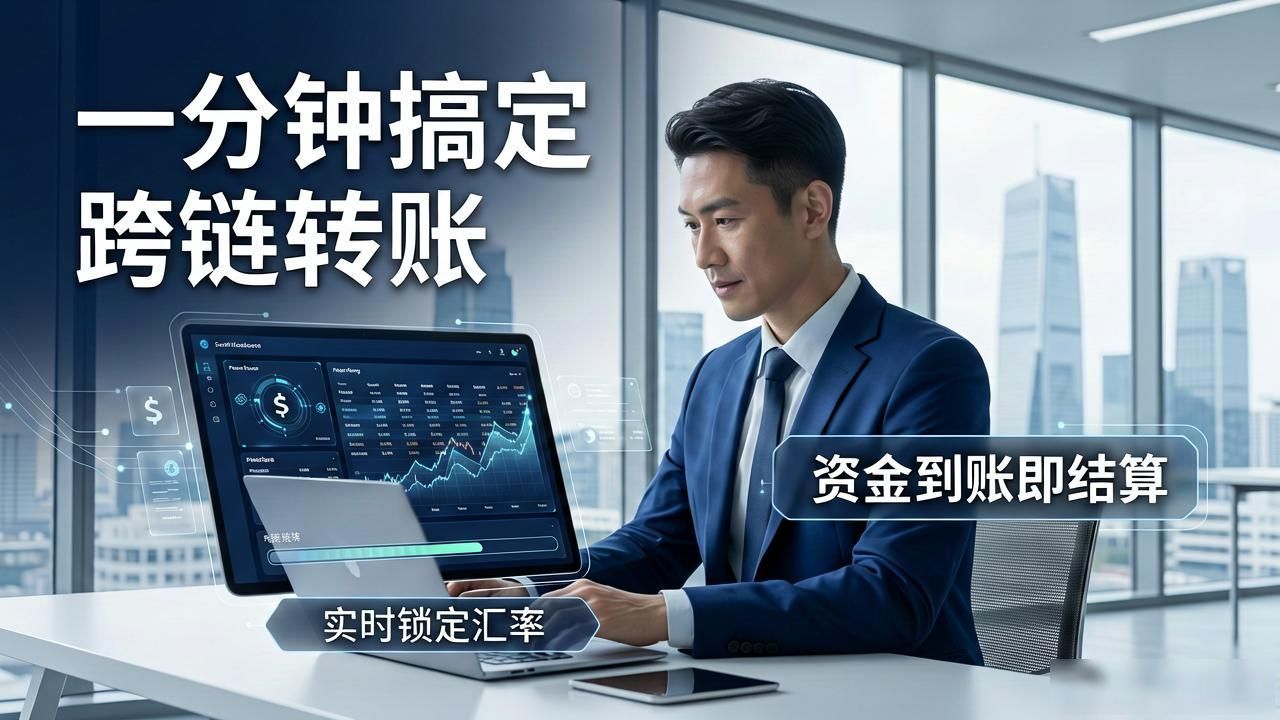 数字货币智能互付：一分钟搞定跨链转账