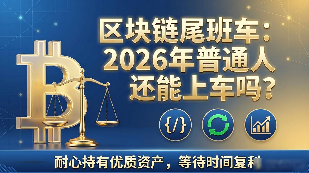 区块链尾班车：2026年普通人还能上车吗？