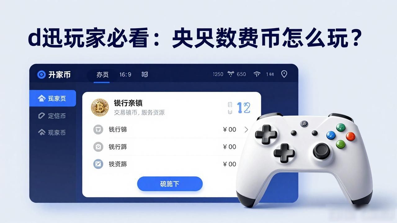 d迅玩家必看：央行数字货币怎么玩？数字人民币投资全攻略