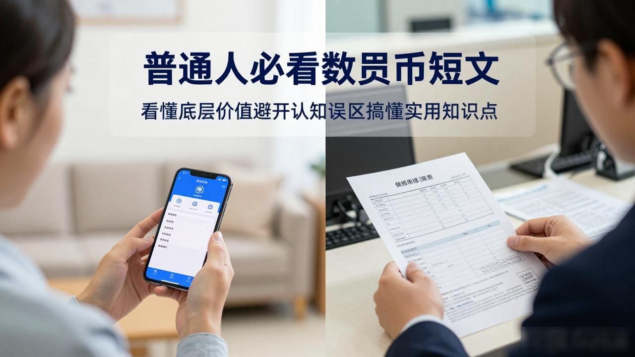 普通人理解数字货币的核心钥匙 数字货币去中心化账本技术价值 普通人投资数字货币的入门注意事项_关于数字货币的小短文