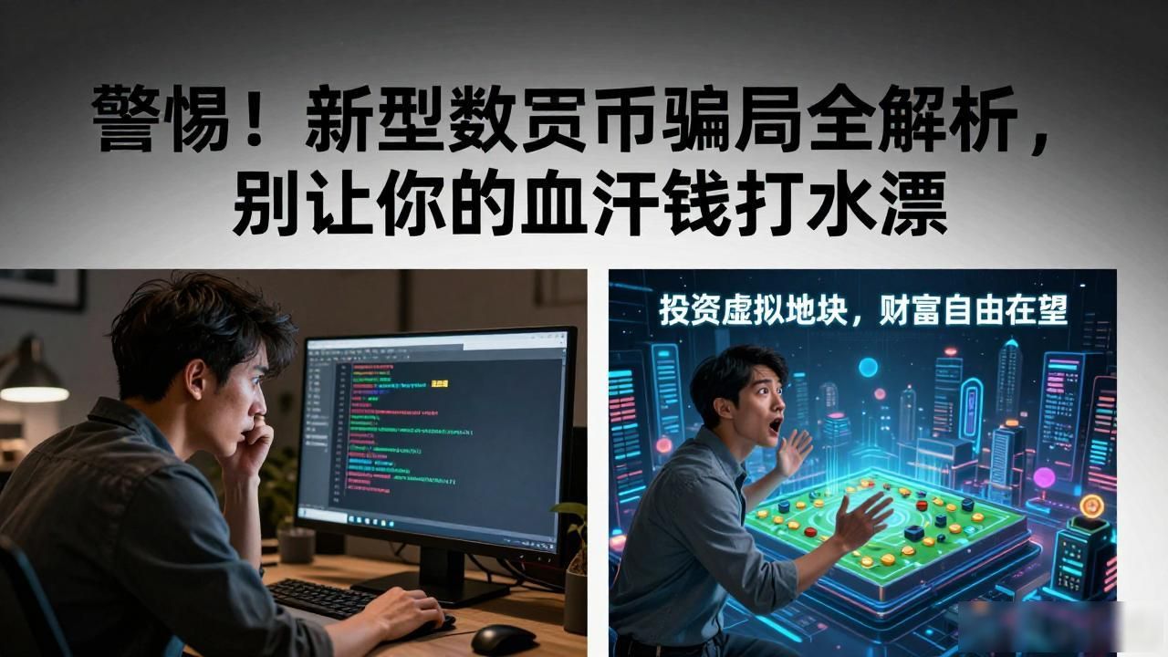 警惕！新型数字货币骗局全解析，别让你的血汗钱打水漂