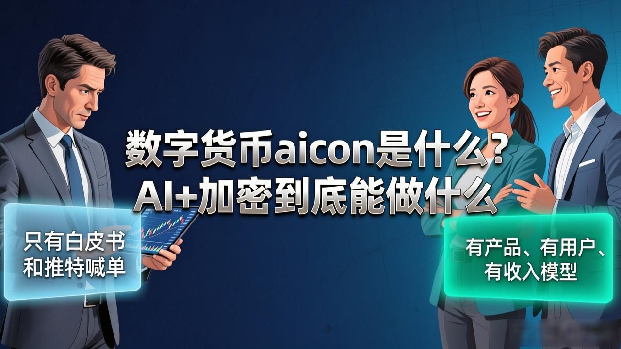 数字货币aicon是什么？AI+加密到底能做什么