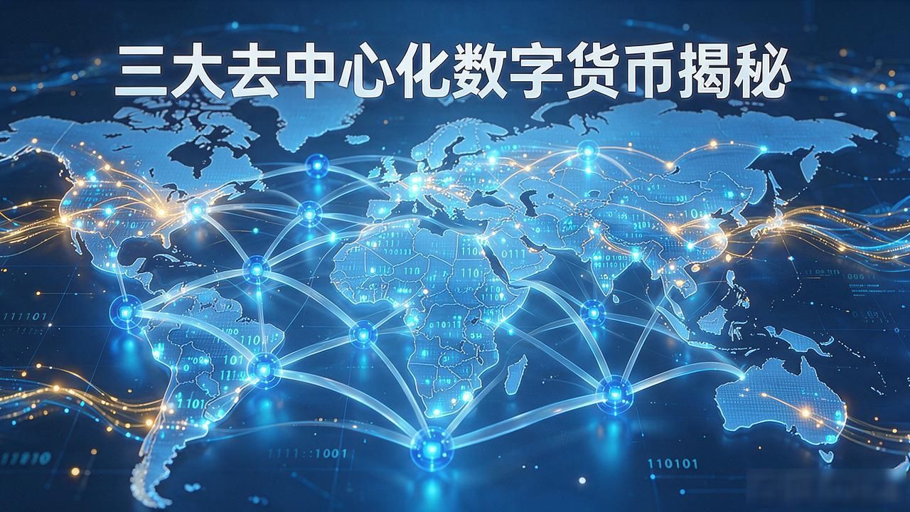 三大去中心化数字货币揭秘