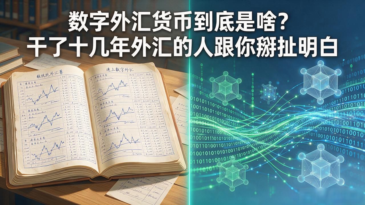 数字外汇货币到底是啥？干了十几年外汇的人跟你掰扯明白