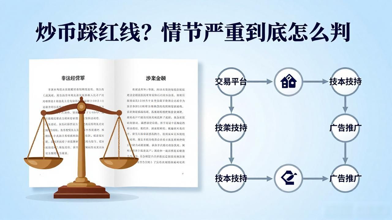 炒币踩红线？情节严重到底怎么判