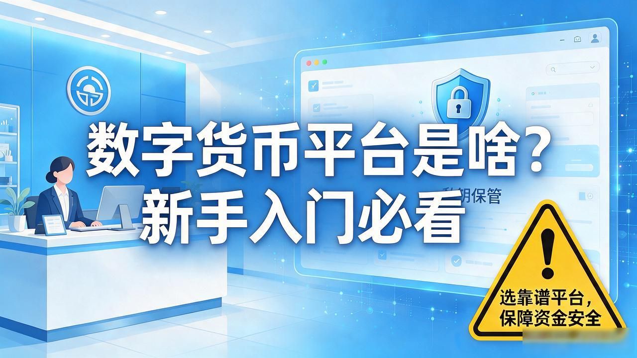 数字货币平台是啥？新手入门必看