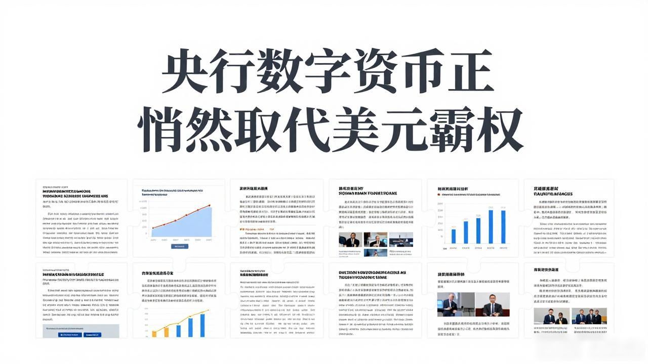 央行数字货币正悄然取代美元霸权
