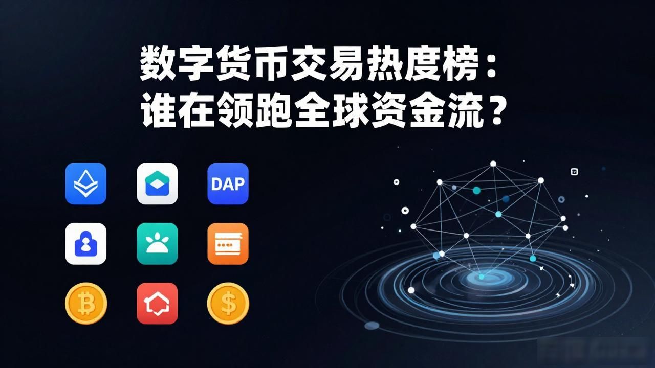 数字货币交易热度榜：谁在领跑全球资金流？