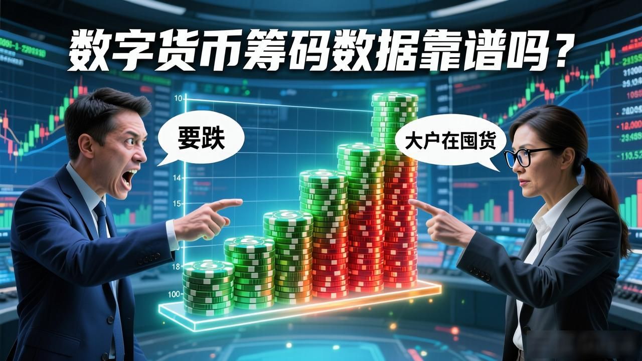 数字货币筹码数据靠谱吗？