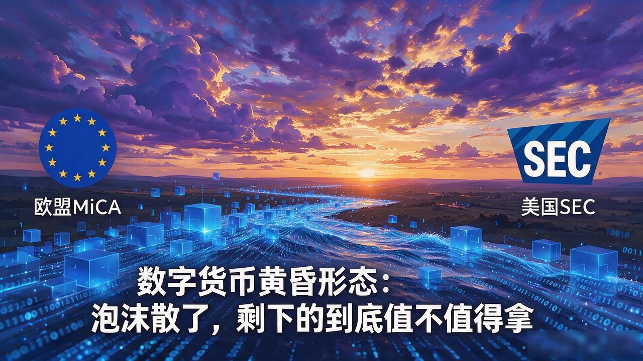 数字货币黄昏形态：泡沫散了，剩下的到底值不值得拿