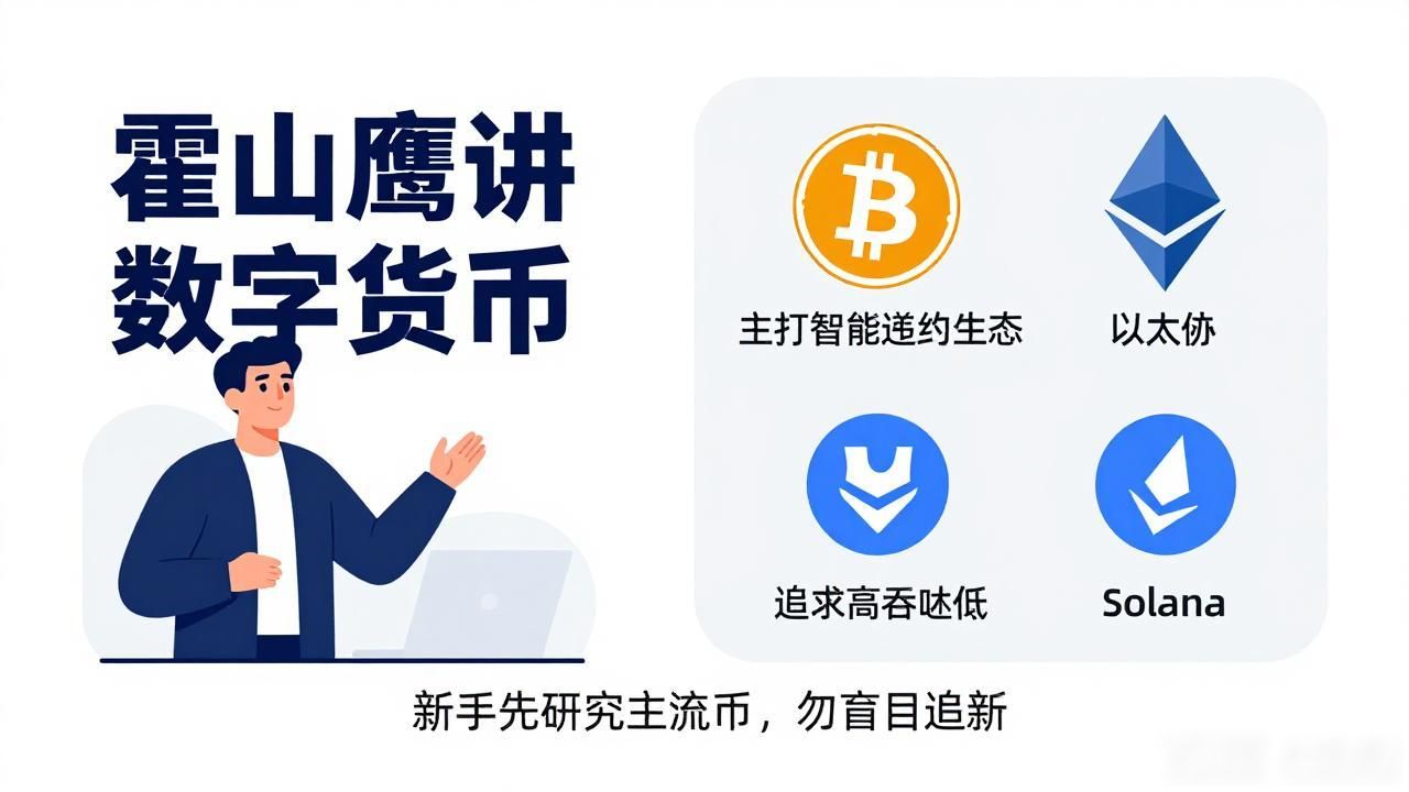 霍山鹰讲数字货币：新手到底该怎么入场