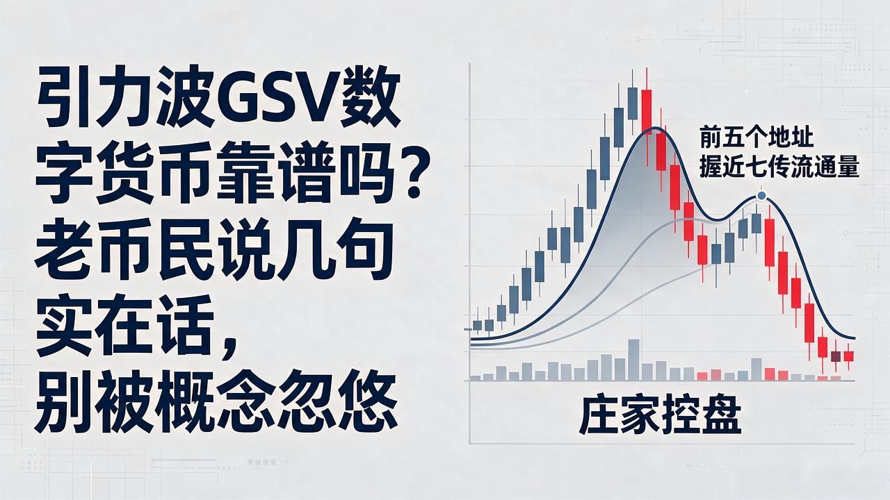 引力波GSV数字货币靠谱吗？老币民说几句实在话，别被概念忽悠