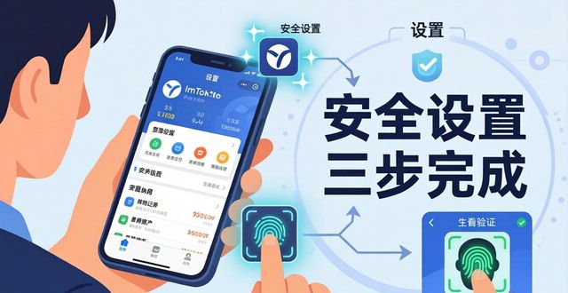 官网下载ImToken钱包后，三步完成安全设置