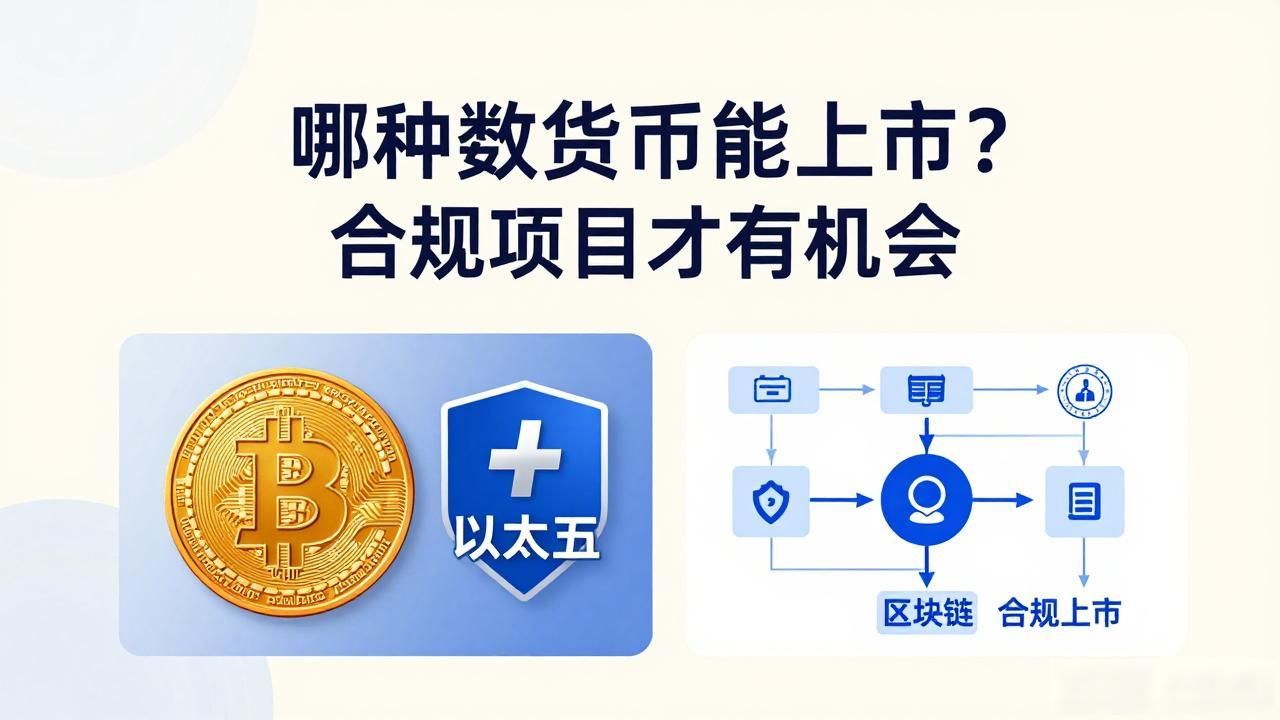 哪种数字货币能上市？合规项目才有机会