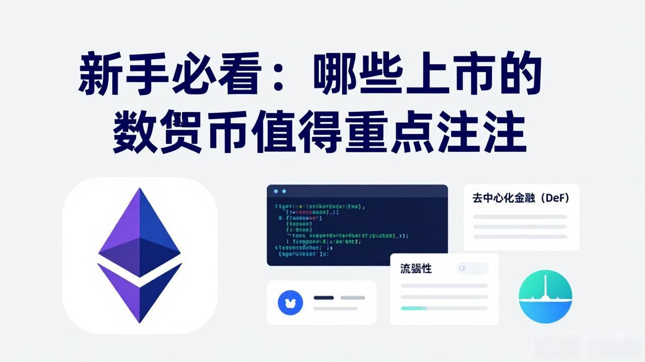 新手必看：哪些上市的数字货币值得重点关注