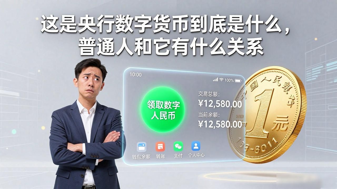 这是央行数字货币到底是什么，普通人和它有什么关系